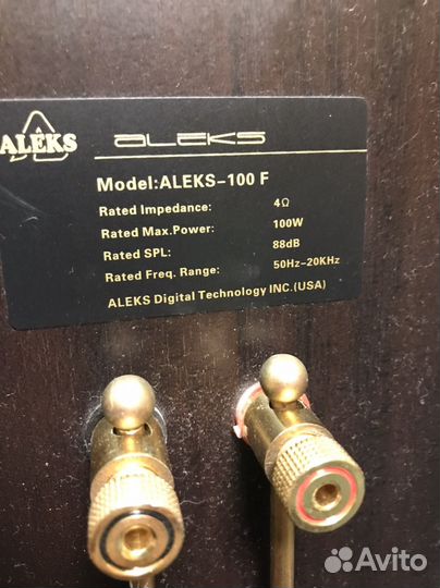 Напольная акустика aleks -100F
