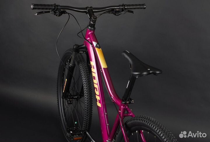 Велосипед horh lima LHD 7.2 27.5 (2023) Purple-Whi