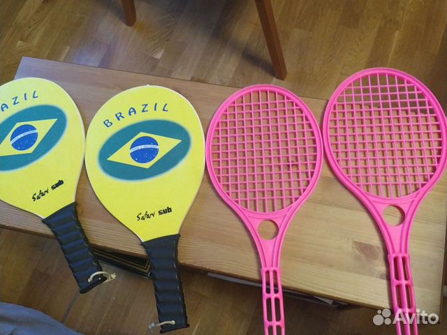 Ракетки для игры в воде, ракетки новые нет мячей