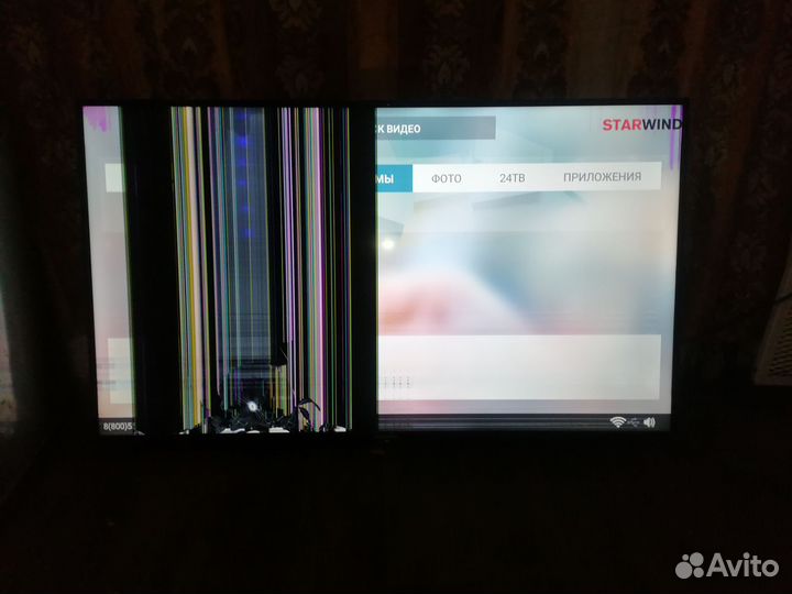 Телевизор starwind на запчасти 50 дюймов