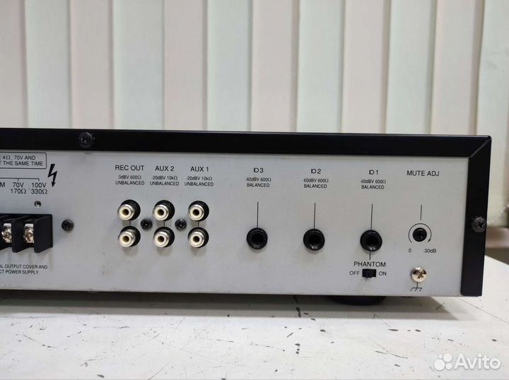 Усилитель мощности TOA A-2030H (30 Вт, 100В)