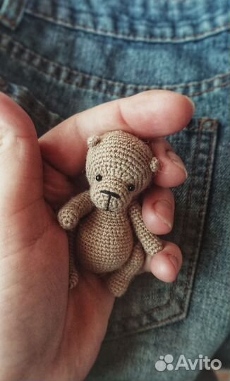 Игрушка аксессуар для блайз, мини мишка