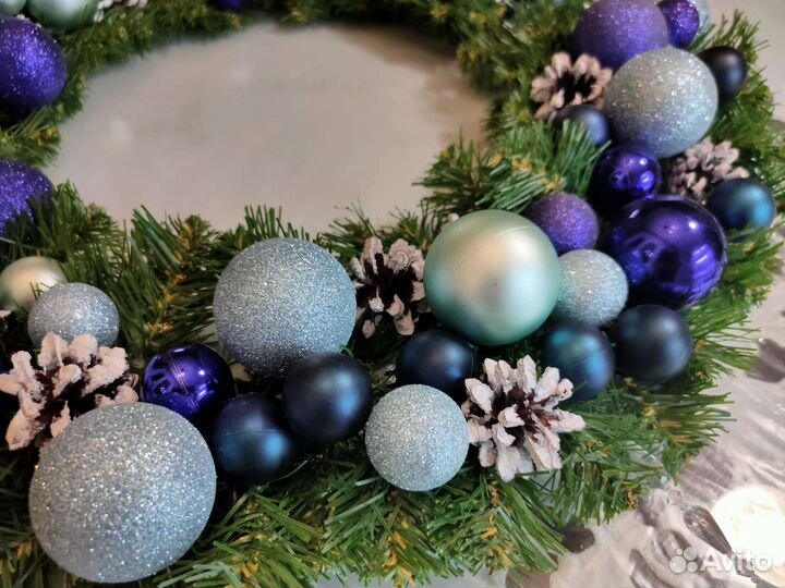 Новогодний декор. Веночек