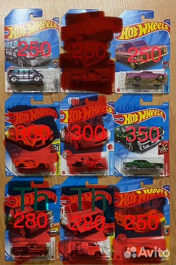 Hot wheels mainline запакованные 2020-22