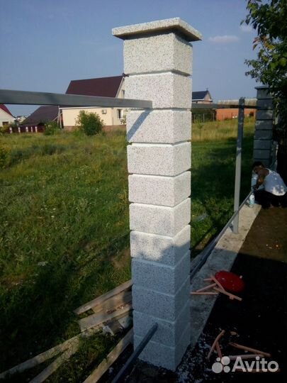 Блоки для забора