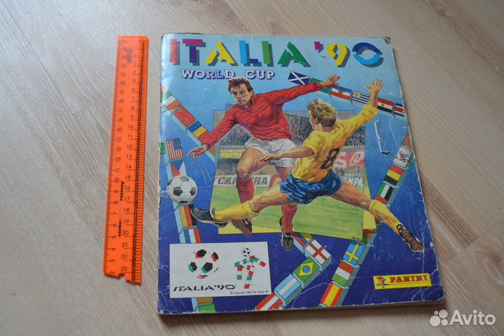 Альбом.Футбол. 1990 Panini. Чемпионат мира
