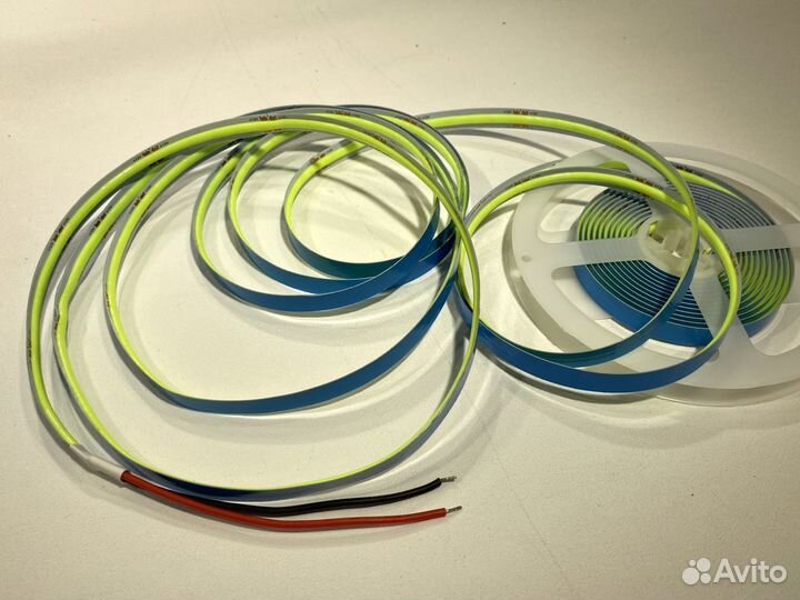 12v Светодиодная лента COB лента 14вт/m зеленый