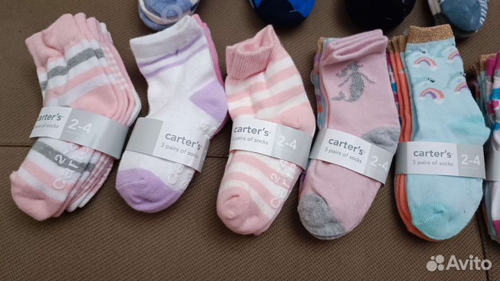 Носки Carters 3 шт. упаковка