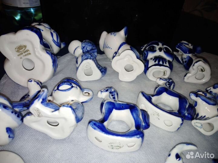 Гжель статуэтки СССР