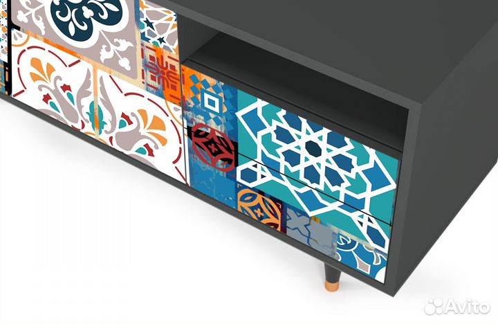 Тв-тумба T7 - Антрацит - Moroccan Market