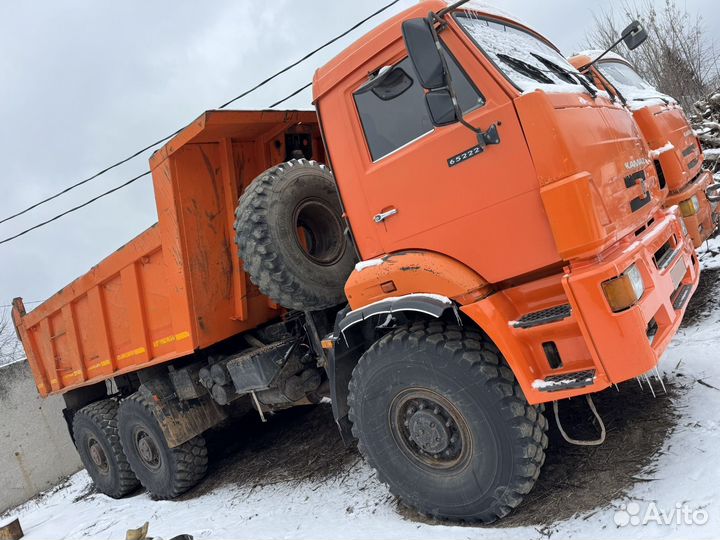 Самосвал 12 м³ КАМАЗ 65222, 2011