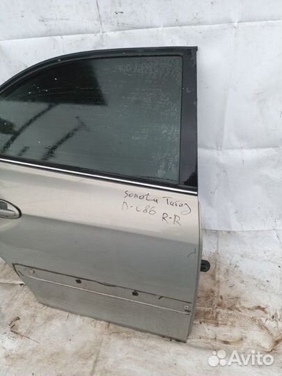 Дверь боковая задняя правая Hyundai Sonata