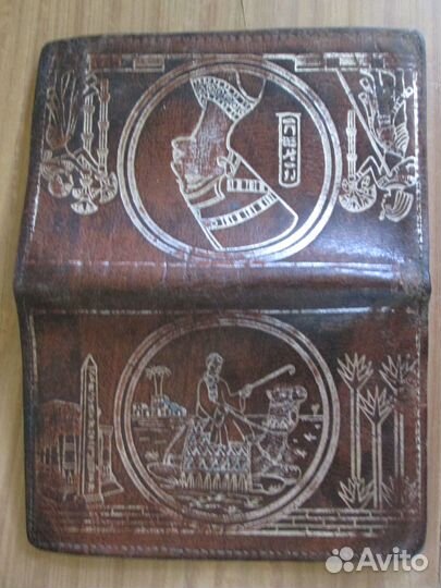 Бумажник мужской кожаный