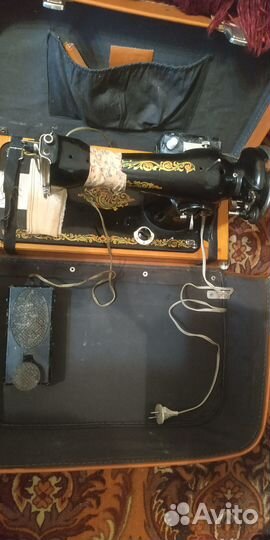 Швейная машина 2М-34 + электро-ножной привод