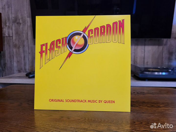 Саундтрек Queen к фильму Flash Gordon на виниле