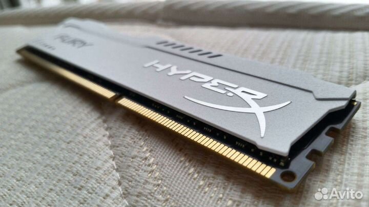 Kingston HyperX Fury White DDR3 8GB 1866 MHz Ддр3