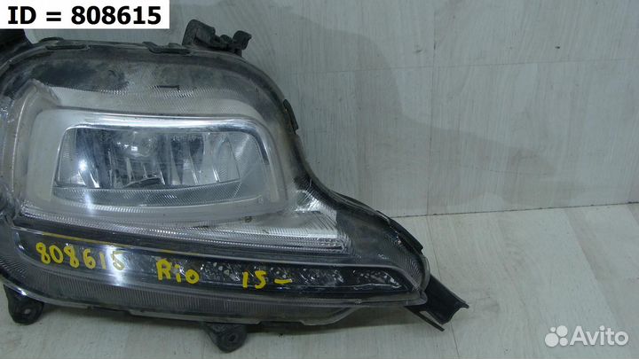 Птф передняя левая Kia Rio