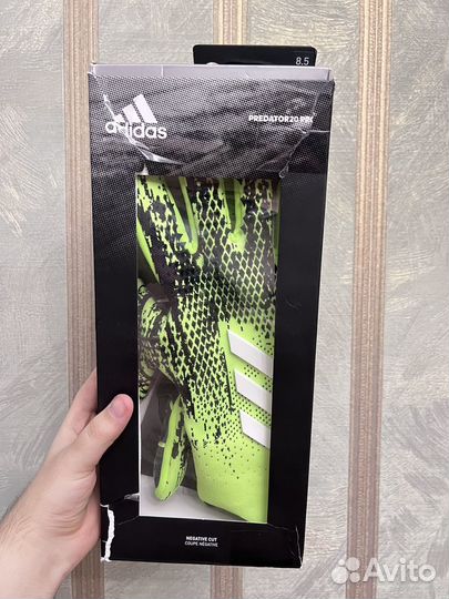 Вратарские перчатки adidas predator 20pro
