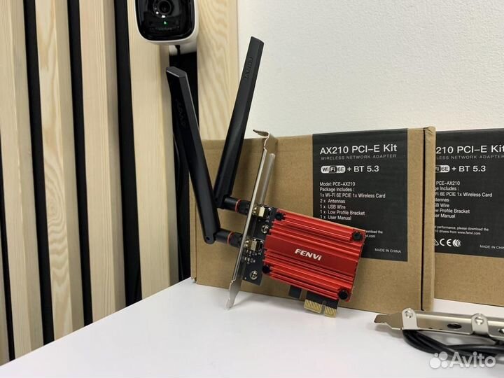 Адаптер Wi-Fi 6E / BT 5.3 (PCE AXE3000)