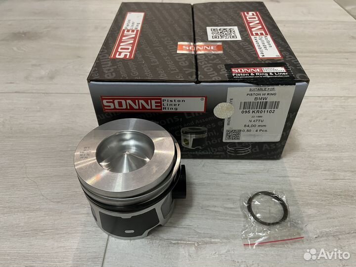 Поршень с кольцами BMW N47D20 A(+0.50)