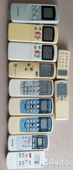 Оригинальные пульты для сплит-систем