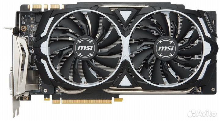 Видеокарта MSI GeForce GTX 1080ti Armor 11G