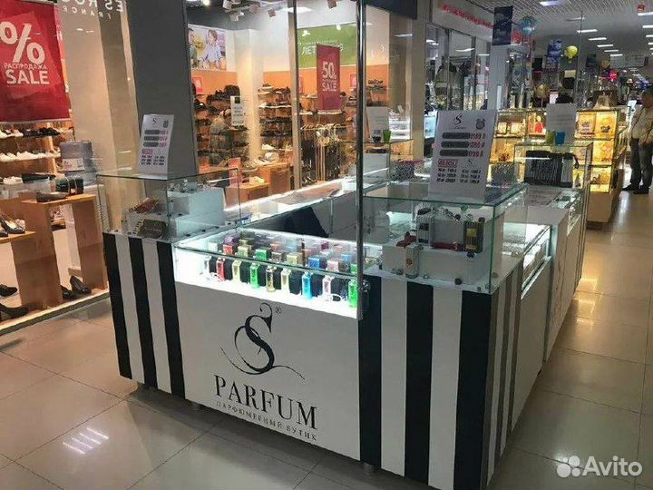 Торговый остров для парфюмерии