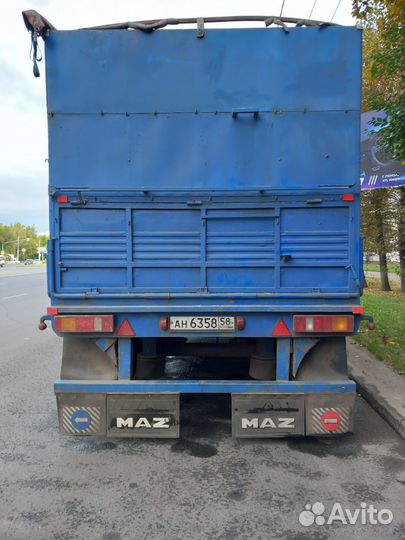 Полуприцеп бортовой МАЗ МАЗ-931010, 1998