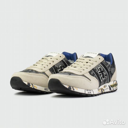 Premiata Lander Light Grey