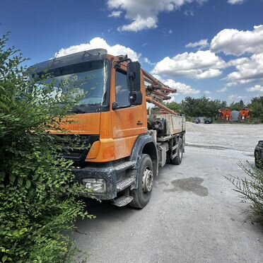 Услуги аренда бетононасоса