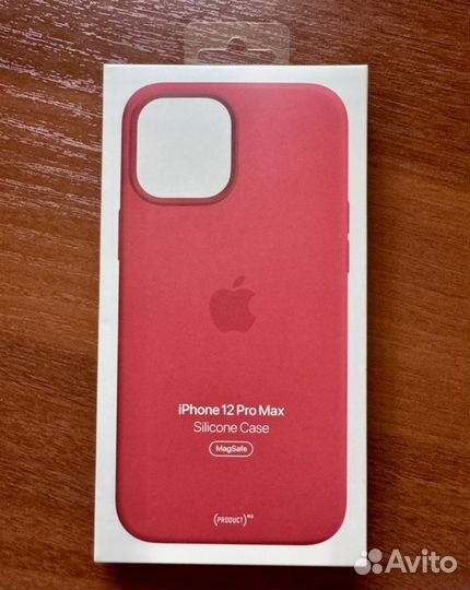 Чехол Apple iPhone 12 Pro Max (product) RED