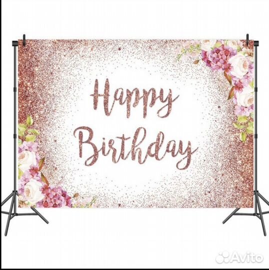 Баннер на день рождения