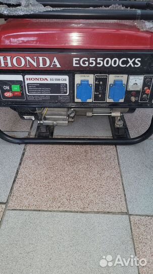 Генератор бензиновый honda eg 5500cxs