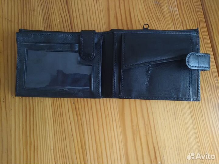 Кошелек мужской кожаный