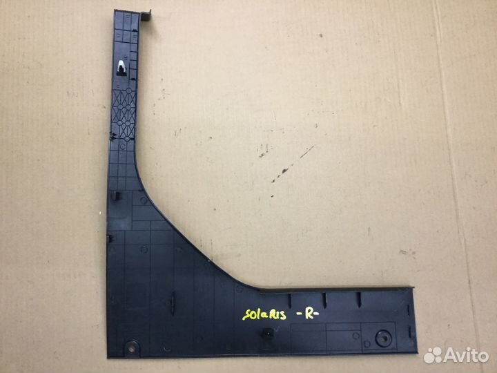 Обшивка багажника правая Хундай Солярис с 2010г
