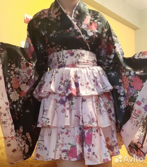 Укороченное кимоно, косплей