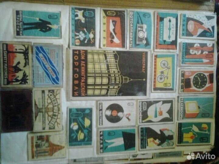 Этикетки от спичек