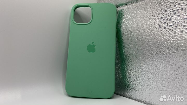 Чехол на iPhone 13 Silicon Case Spearmint