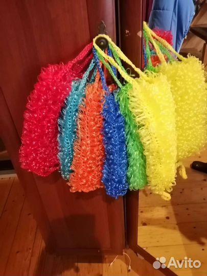 Мочалки ручной работы