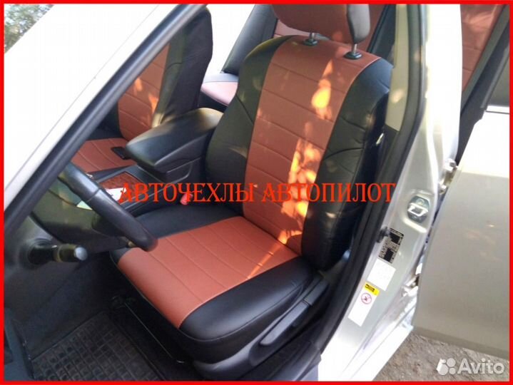 Чехлы Автопилот Toyota Camry v40 из экокожи