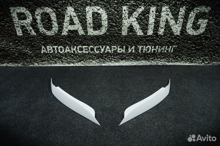 Реснички на фары Mazda 3, Axela 2003-2009г (седан)