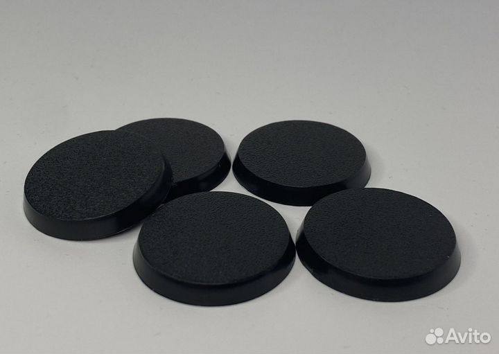 Базы круглые для миниатюр, подставки 32мм 5шт