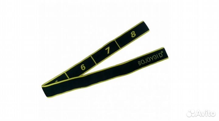 Эспандер - петля 90 см x 4 см желтый 0512