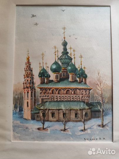 Картина акварель