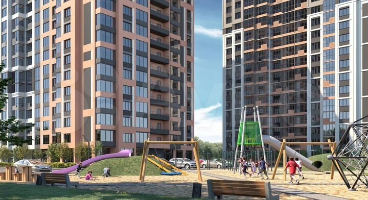 Квартира-студия, 23,3 м², 13/19 эт.