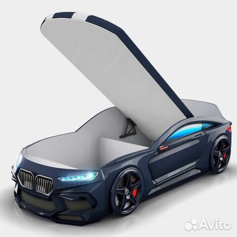 Детская кровать машинка