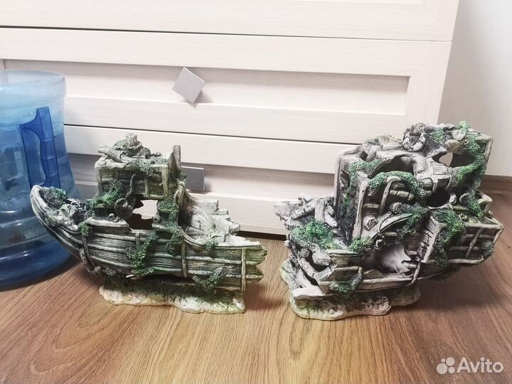 Корабль для аквариума