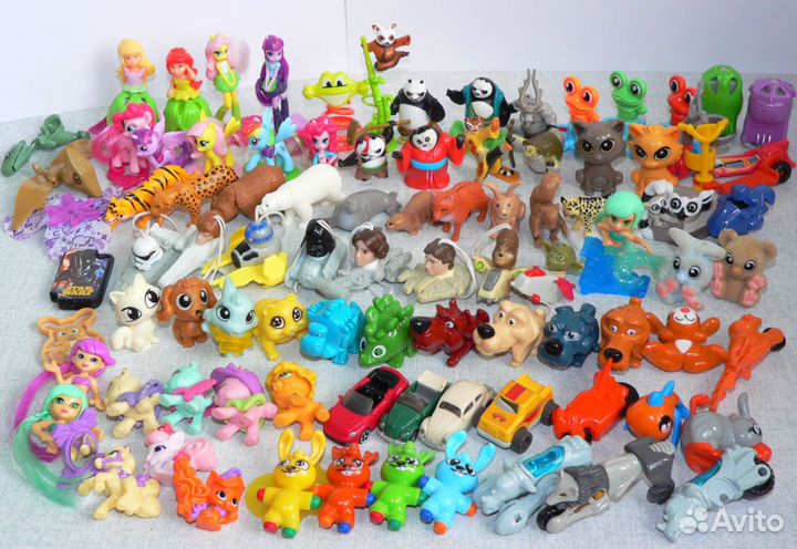Игрушки киндер и другие мелкие