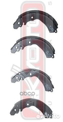 Колодки тормозные барабанные задние mitsubishi