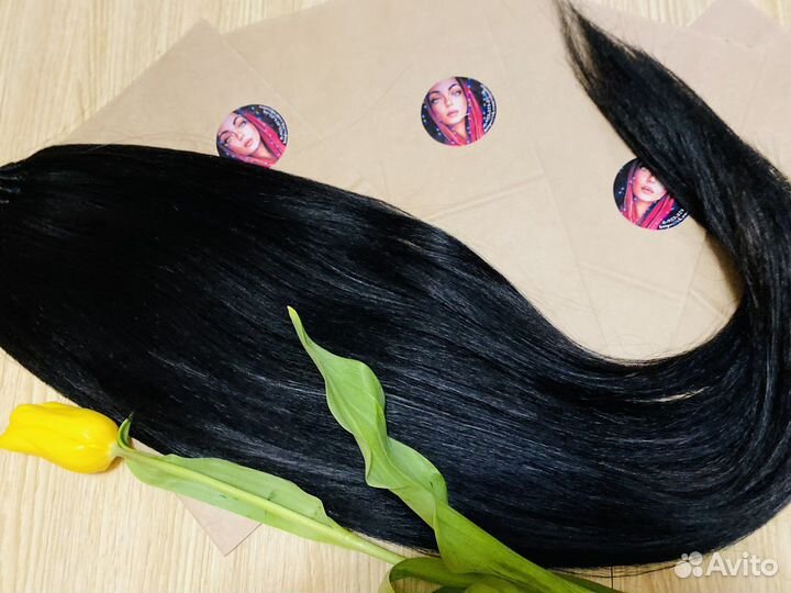 Хвост на резинке, брейды в хвост, накладные хвосты